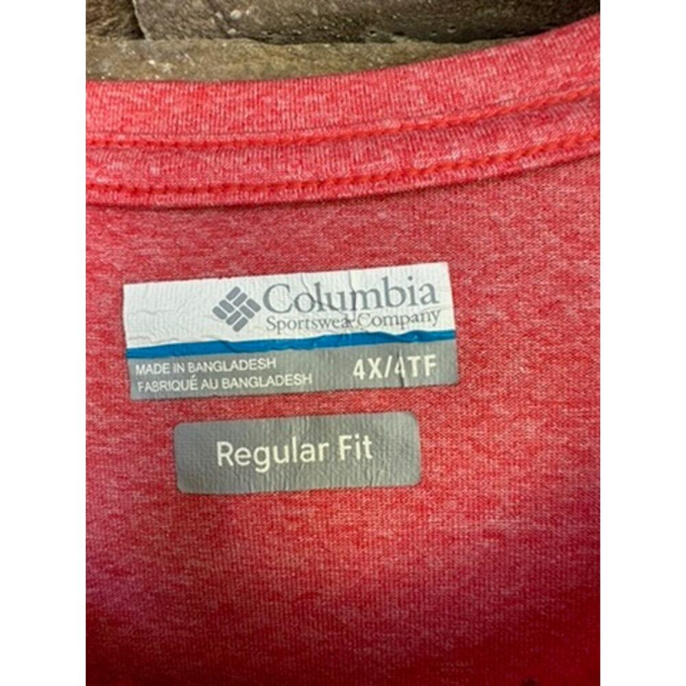 Columbia Performance Regular Fit Short Sleeve-Size 4X
